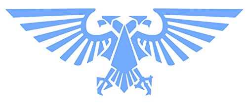 Warhammer 40k Sons of Antaeus Sticker Decal (12"x6", Sky)