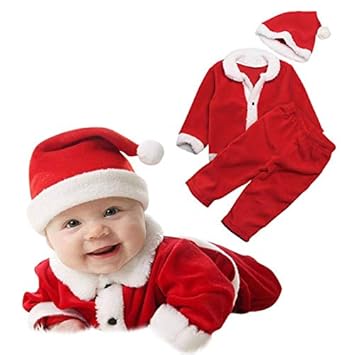 santa claus dress for 6 month baby