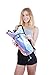 SOJOURNER Hydration Pack Backpack - 2L Water Bladder Included for Festivals, Raves, Hiking, Biking, Climbing, Running and More (Iridescent - Blue)