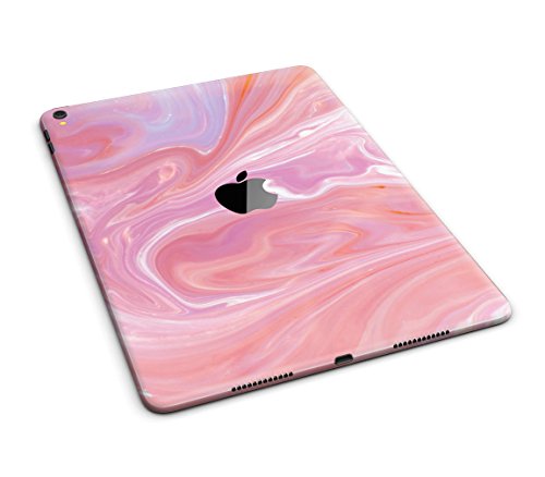 Marble Pattern Design Skinz Premium Full-Body Cover Wrap Decal Skin Kit for the Apple iPad Air 2 (A1566/A1567) - Marbleized Pink Paradise
