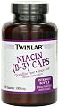 Twinlab Niacin B-3 1000mg Capsules, 120 Count (Pack of 3)
