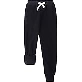 Spring&Gege Boys' Fleece Active Jogger Sweatpants Thick Sports Pants with Pockets