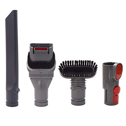 SODIAL Accessories Kit Replacement for Dyson V8 V7 V6 V10 SV10 SV11 Vacuum Cleaner - Spare Parts Brushes Tools Attachments t for Dyson V6 DC34 DC35 DC59 Cordless Hoover (4 in 1)