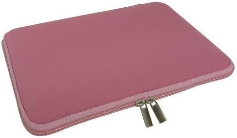 LuvTab Sleeve / Case / Pouch for Apple iPad 9.7 inch version 1st, 2nd & 3rd & 4th Generation - iPad with Retina / HD Dispay (2010,2011,2012 models) and all other 10 inch Tablets (Pink Zipped)