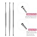 Yamissi Medical Grade Stainless Steel 6pcs, Oily or Soild Ear Wax Removal Kit, Earwax Remover Cleaning Tool, Cleaner Massage Ear-Pick Curette (B Style)