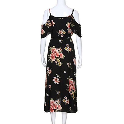 3 Summer+Floral+Casual+Shoulder+Dresses
