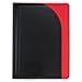 Samsill Color Arch Padfolio with Contrast Stitching, Letter Size Writing Pad (8.5