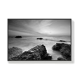 Canvas Wall Art for Living Room, Bedroom Seaside Framed Canvas Prints for Home Decoration Ready to Hang - 16x24 inches