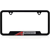 ACURA TLX A-SPEC License Plate Frame - UV Printed ON Plastic