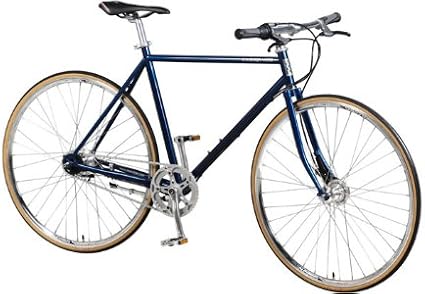 Amazon 700c 530mm クロスバイク クロモリフレーム シティコミューター Shimano 内装7段 ダークブルー Crm7 Db コアジャパン 家電 カメラ