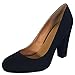 BAMBOO Women's Chunky Heel Pump