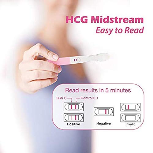 Pregnancy Test, MomMed 5 Pcs HCG Ultra Early Home Pregnancy Midstream