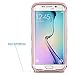ULAK Galaxy S6 Edge Case, 3 in 1 Shield Shock Absorbing Case with Hybrid Cover Soft Silicone + Hard PC Material Design for Samsung Galaxy S6 Edge (5.1