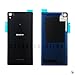 ePartSolution-Sony Xperia Z3 D6603 D6643 D6653 Back Door Battery Back Cover Glass Only Black Color Replacement Part USA Seller