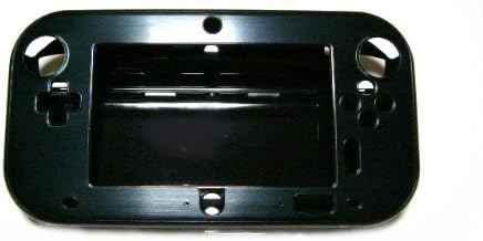 Amazon Wii U ゲームパッド保護プラスチックxアルミケースカバー黒 ゲーム おもちゃ