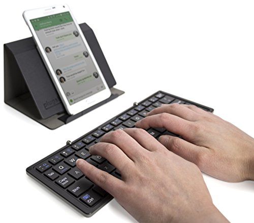 image for Plugable Ultra-Portable Bluetooth Folding Keyboard for Android, iOS, W