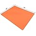 casa pura Non-Slip Orange Desk Mat | 20