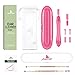 Ear Cleaner – Mexitop Mini Spiral Ear Wax Removal Tool, 3 Types Upgraded Designed Tips, New Ear Pick System Improves Effect of Ear Removal Drop + Bonus Assistant Kit (More Than $12 Value), Rose Pink