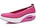 DADAWEN Women's Athletic Casual Slip-On Toning Walking Shoe