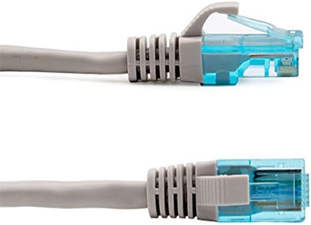 WONTERM RJ45 Cat5e Ethernet Patch Cord 16.4 FT (5 Meter) in Electronics Copper Computer Networking Cable (1 Pcs-Package) PVC Jacket Grey
