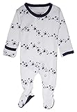L'ovedbaby Organic Footed Overall Navy Stars 0-3m
