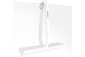 Anjinwiper All-One-Piece Shower Squeegee, Silicone Squeegee for Shower Glass Doors Window, Glass, Bathroom & Tile Walls, Hous