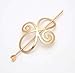 QTMY Vintage Viking Celtic Knot Hair Pin Clips Hair Jewelry Hair Accessories