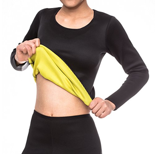 Valentina womens body shapers long t-shirt slimming neo…