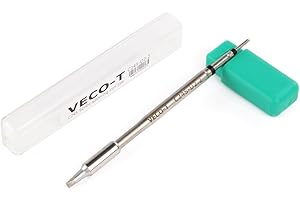 VECO-T C245-D2.2 Soldering Iron Tips, Tip Compatible with T245 Soldering Station,Ideal for Repair Mobile Phone Motherboard Watch