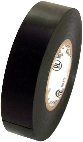 Tape Brothers Electrical Tape UL/CSA Several Colors, 3/4" x 66', Black
