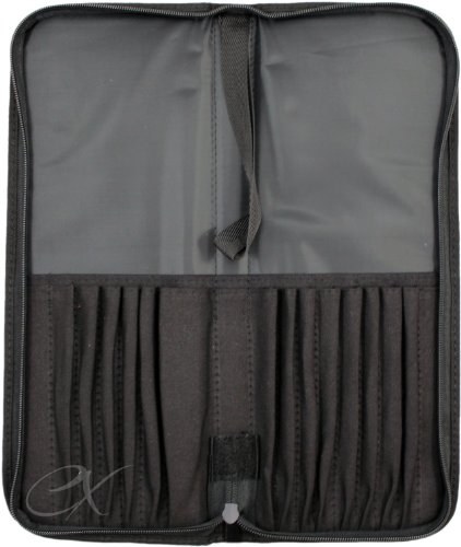 Knitters Travel Case Holds up to 15 Knitting Needles Zippered Case, Colors May Vary