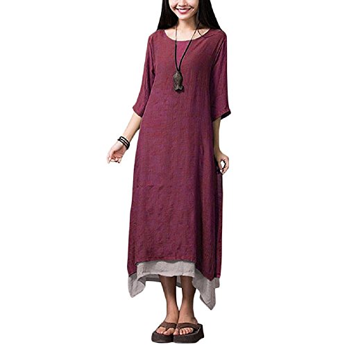 knee length dresses for ladies Slim Hanfu-Style Printed Mesh Maxi Dress – almony main image 1