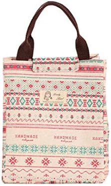 1PC Waterproof Insulated Lunch Bag Portable Picnic Food Container Storage Tote Bags