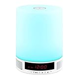 Volare-HK Dimmable Touch Control LED Night Lights with Bluetooth 4.0 Speaker