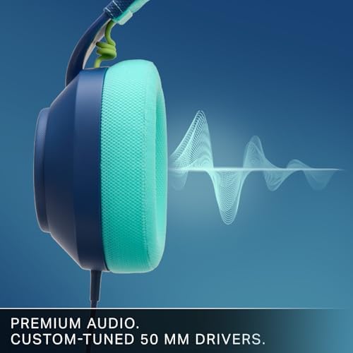 Kabelgebundenes Gaming-Headset LucidSound LS10X Gen 2 für Xbox Series X|S, Mariner Blau, offiziell lizenziert, komfortables Design, Audio-Bedienelemente, klarer Klang, stummschaltbares Boom-Mikrofon