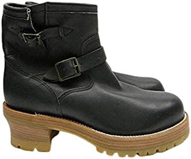 Amazon チペワ ショートエンジニアブーツ 1990年代 白タグ ビンテージ Vintage Pt91 デッドストック メンズ サイズ12e ブラック 並行輸入品 Chippewa チペワ ブーツ
