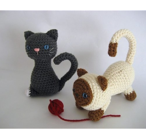 stuffed cat crochet pattern