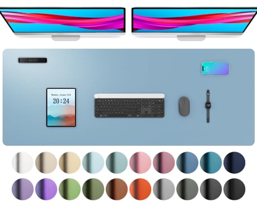 Aothia Faux Leather Desk Mat
