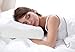 Dormire 2 Pack of Contour Cooling Gel Memory Foam Pillow with Removable Bamboo Soft Pillow Case - 21.5