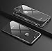 iPhone 8 Plus Case Magnetic,iPhone 7 Plus Case,Misscase Ultra Slim Magnetic Protective Case with Metal Frame Front and Privacy Screen Protector [Magnetic Adsorption] [Anti Spy Screen Protector] Black
