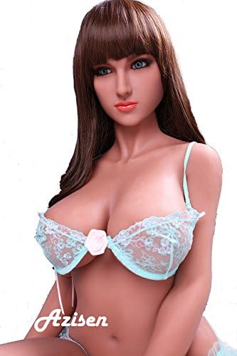 Azisen - 5.18ft Real TPE Silicone Sexy Angel Love Doll Sex-Toys Lifelike Oral Anal Vaginal 3 Entries Adult Male Masturbation Toy 158cm