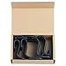 AULLY PARK Car Back Seat Headrest Hanger Holder Hooks for Bag Purse (Black - Set of 4)