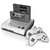 Retro-Bit Retro Duo Twin Video Game System, Silver/Black