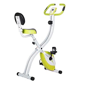 Ultrasport-F-Bike-Home-Trainer-200B-with-Hand-Pulse-Sensors-with-Backrest-Foldable-Green Ultrasport F-Bike, Folding Exercise Bike with Training Computer, Adjustable Resistance Levels and Hand Pulse Sensors…
