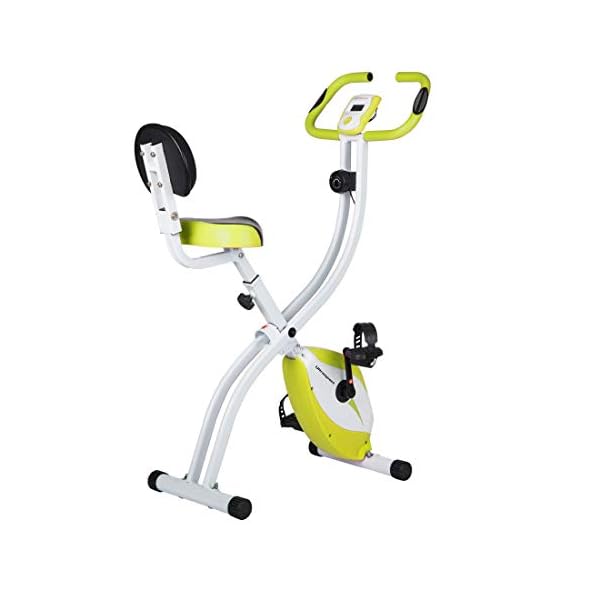Ultrasport F-Bike, Folding Exercise Bike with Training Computer, Adjustable Resistance Levels and Hand Pulse Sensors…