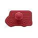 Cake Boss Decorating Tools 4-Piece Work Truck Fondant Press Set, Red