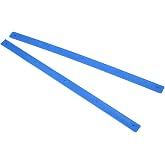 Rib Bones Rails, Durable Stable Flexible Glossy Skateboard Wear Resistant Rails Appearance Longboard Ribs BonesBlack