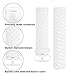 Vancle Bands Compatible with Fitbit Charge 3 Bands for Women Men, Sport Accessory Replacement Charge 3 Wristband Small Large for Fitbit Charge 3 SE and Fitbit Charge 3 (White, Small)