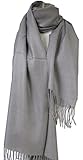 Premium Pashmina Shawl Wrap Scarf - Grey