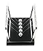 THY COLLECTIBLES Newtons Cradle Balance Balls 7 1/4 inch Desk Top Decoration Kinetic Motion Toy for Home and Office (Large 7.25
